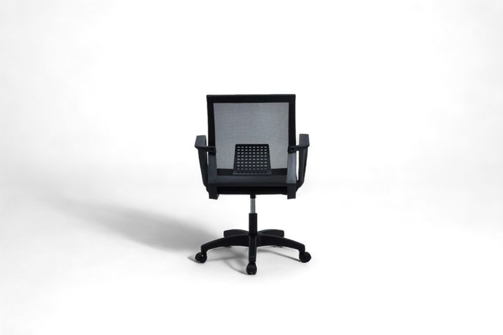 Svea Mesh Bureaustoel In Netstof, Zwart