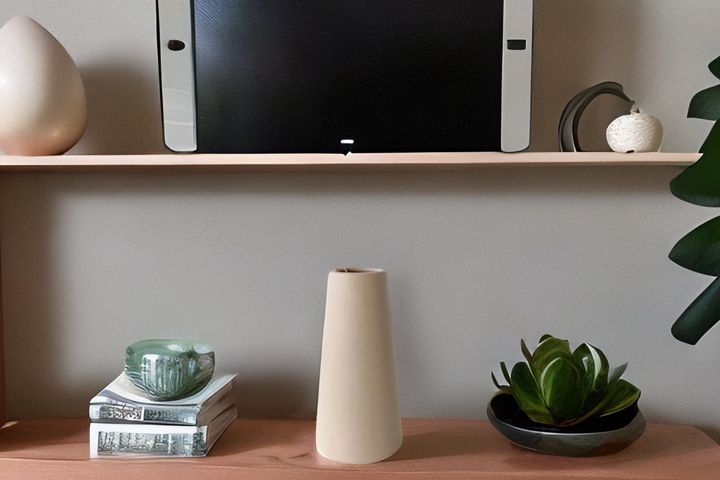 Conical Keramiek Vaas, Beige