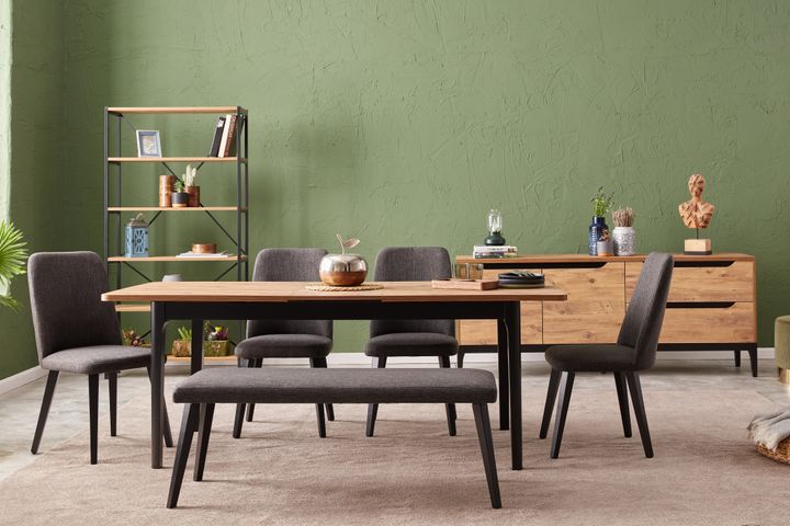 Manta Uitschuifbare Tafel, 160x90 cm