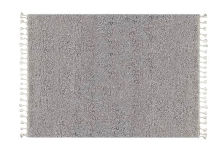 Marakesh Shaggy Teppich, 80x150 cm, Grau