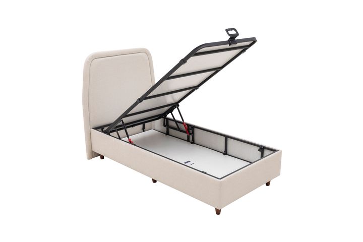 Luna Arche Boxspring Set, 90x190 cm, Creme