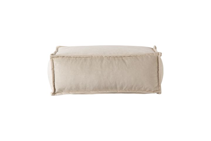 Notre Fauteuil met Hocker, Beige