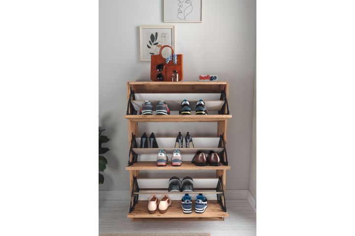 Mercia Shoe Cabinet, Pine