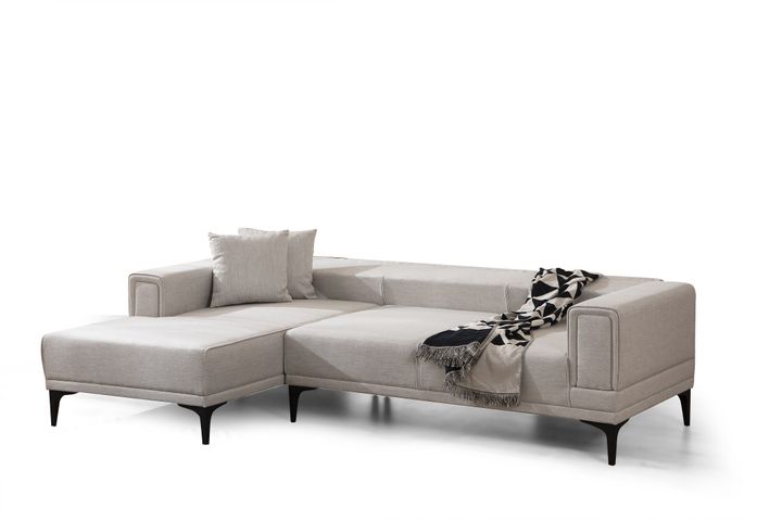 Horizont Hoekbank Links, Creme