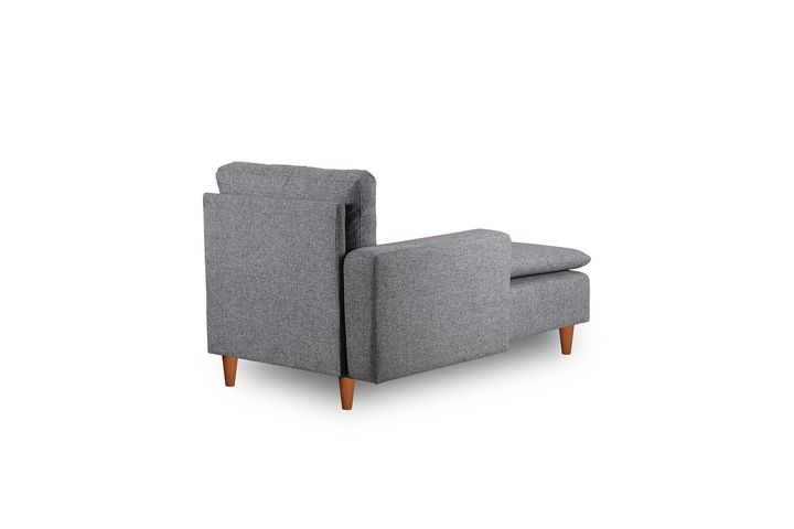 Pafu Lungo Chaise Longue, Grijs