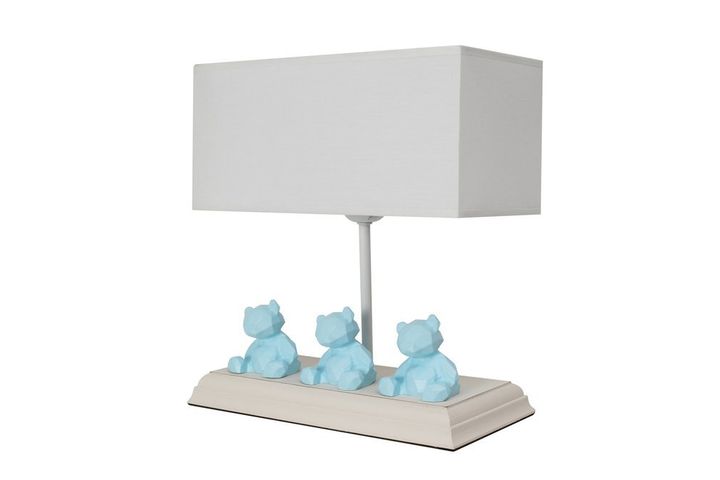 Misto Bears Table Lamp, Blue