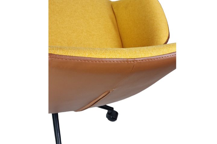 Dora Bureaustoel, Geel & Steenrood