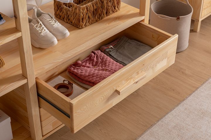 Ranch Open Kledingkast met 2 Lades