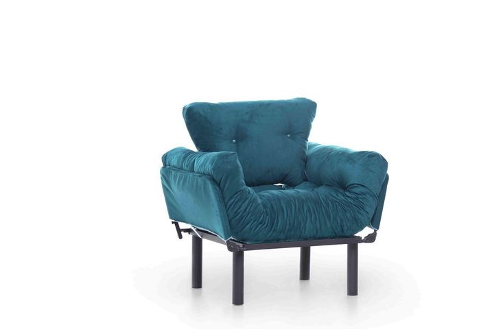 Pafu Nitta Fauteuil, Groenblauw