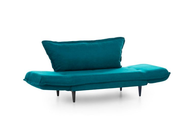Futon Vino 2-Zitsbank, Groenblauw