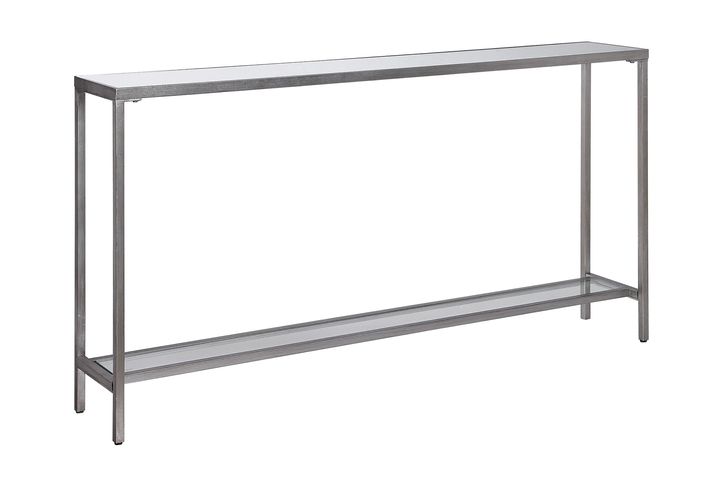 Gizela Console Table, 150 cm, Silver