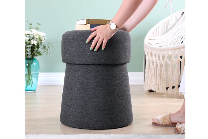 Beans Poef, Donkergrijs