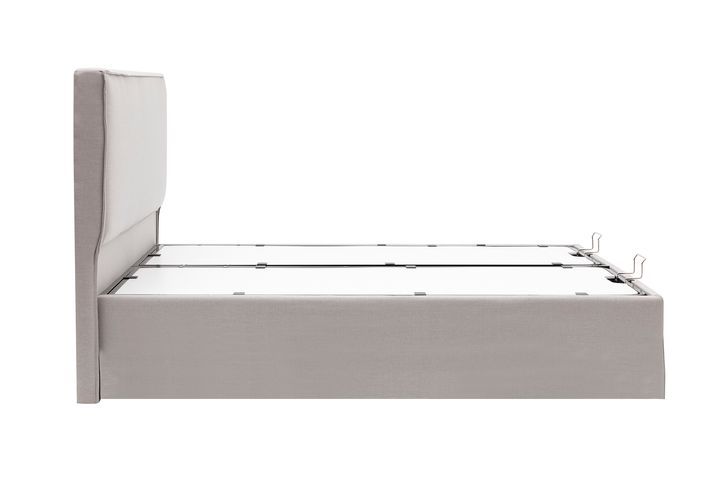 Luna Sage Boxspring Set, 160x200 cm, Grijs