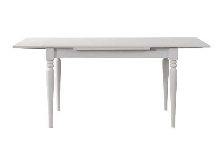 White Eettafelset met Bank, 110x70 cm