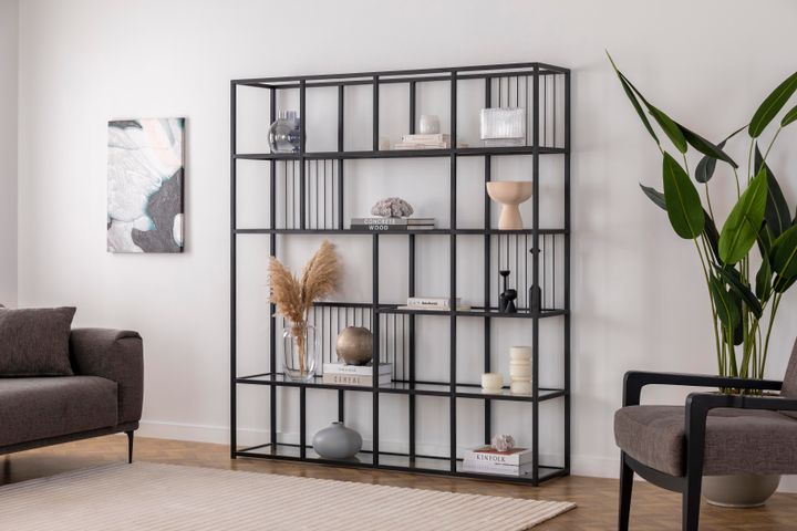 Lola Boekenrek, 160 cm, Zwart