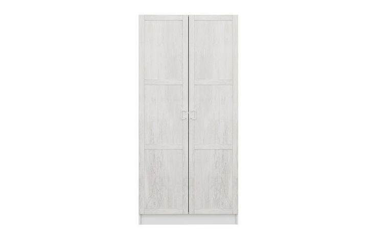 Medway Country Kledingkast met 2 Deuren, Wit