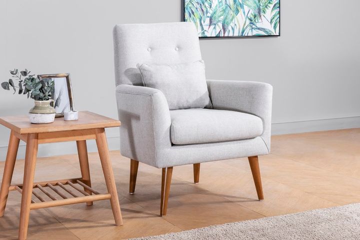Zeny Fauteuil, Creme