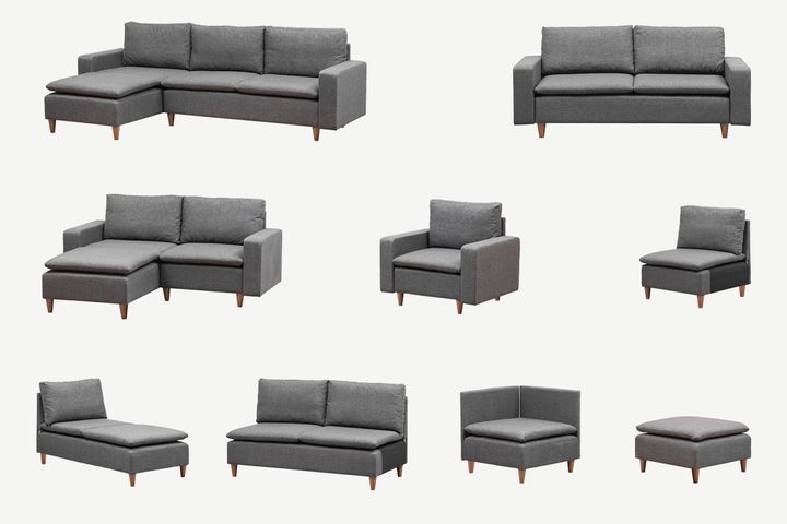 Pafu Lungo Fauteuil, Donkergrijs