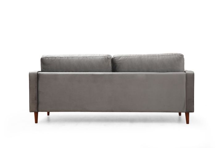 Rome Two Seater Sofa, Steel Grey