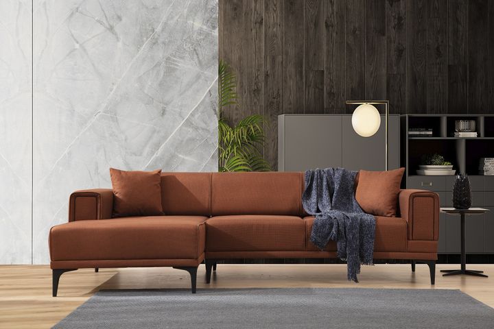 Horizont Hoekbank Links, Steenrood