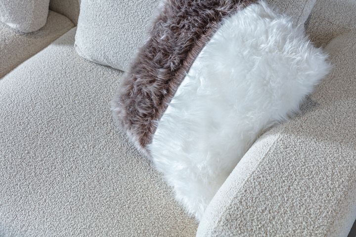 Monza Hoekbank Links, Wit