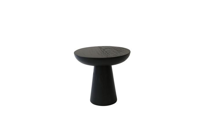 Tucas Home Mushroom Bijzettafel, 40 cm, Zwart
