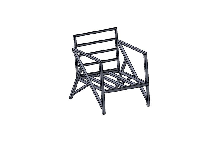 Nefin Zwart Tuinbank, Beige