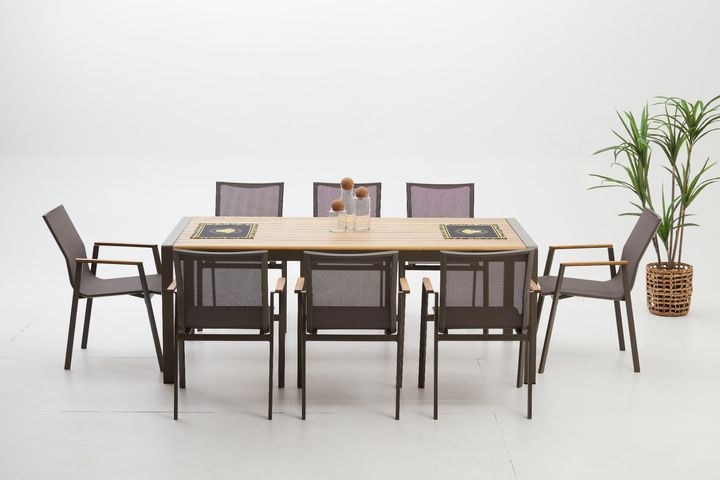 Daisy Tuinset, 8 Zits, Cappicino