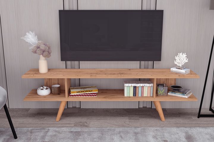 Eco TV-Meubel, 160 cm, Pijnboom