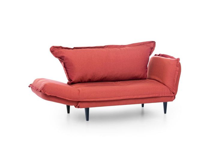 Futon Vino 2-Zitsbank, Steenrood