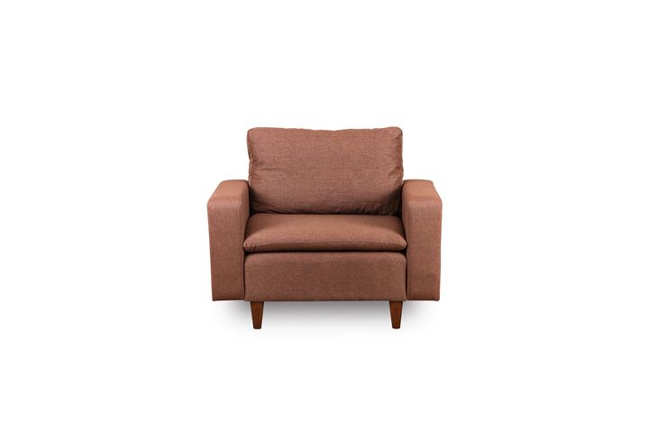 Pafu Lungo Fauteuil, Lichtbruin