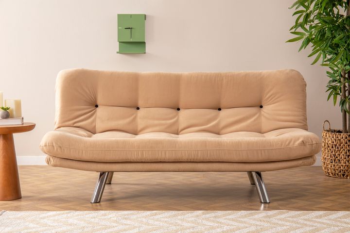 Hippo 3-Zitsbank, Creme